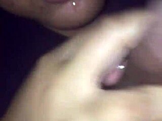 Black lover takes massive cock deep in sloppy hood action