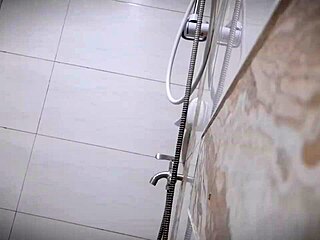 Hot Asian Milf's Solo Play with Massive Tits and Hairy Pussy Close-Up