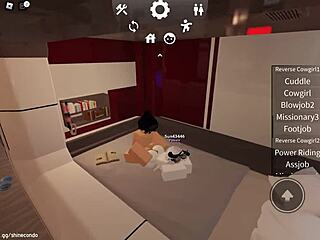 horny slut rides rough on virtual platform leading to intense fucking session