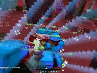 Hey, what's with this gangbang? These randoms are banging in a wild group session!