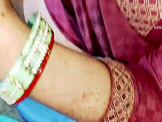 indian woman enjoys bathroom encounter with neighbor