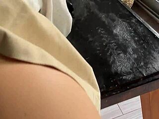 Spanish Teacher Fucks Pretty Teen on Classroom Desk with Big Cock Cumshot