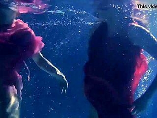hey, check out lilia mihalkova and natalia kupalka getting steamy as underwater lesbians 😏💦