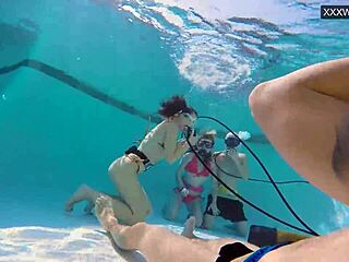 Couple Films Couple Eva Sasalka And Jason Underwater Fucking!