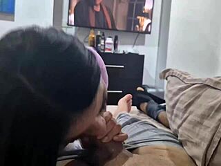 Colombian Amateur Petite Babe Gets Pussy Licked Then Fucks Hard In Wild POV Action