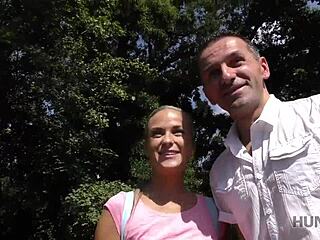 I almost lost my wallet but found this crazy European teen for a hot POV blowjob and sex session