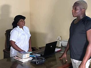 Oh my god, this sexy nurse revives my limp cock in hospital! Watch her deepthroat and ride doggystyle until orgasm hits.