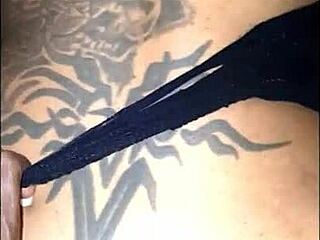 Sexy bbw Pinky delivers the best deepthroat before intense penetration in a wild threesome with big black cock action