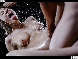 Horny Fanta Sie Begs Steve for More Cumflation After Dripping Cumshot and Creampie Action