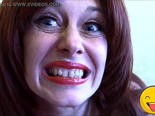 Horny Fetish Queen with Tongue Action