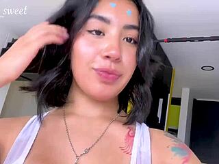 Oh my god, I'm getting all creamy at my best friends house with fingering and moaning!