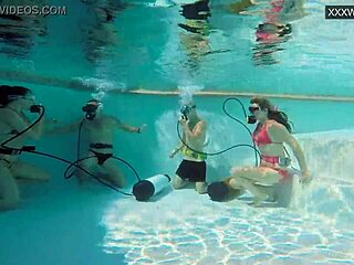 Couple Films Couple Eva Sasalka And Jason Underwater Fucking!