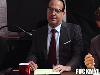 Reality Parody Features Basic Instinct With Milf Laura Bentley In Hardcore Blowjob Action