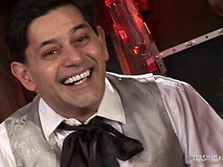 damn! amazing maid shares delicious cocks with another babe in hot 4some group fucking!