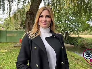 Rose Magnifique Blonde 22ans European Sexy French Milf Amateur Slut in Lingerie Adores Sex