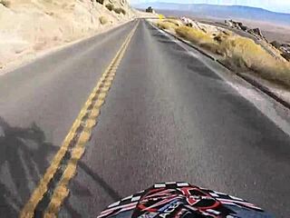 Watch Mt Whitney Downhill Road Cycling XXX Action With Shaved Blonde Babe Taking Creampie!