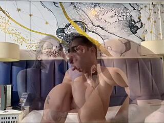 You think this blonde Brazilian teen can handle Leo's big cock in rough anal creampie action?