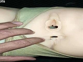 i ripped her beige panties for quick desk anal fuck with dripping cum on ass and gaping close up