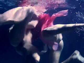 hey, check out lilia mihalkova and natalia kupalka getting steamy as underwater lesbians 😏💦