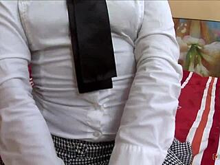 Wanna see this teen take her vitamins? She swallows loads of cum after hardcore fucking!