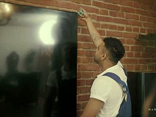 Oh Damn, Hardwerk Double Penetration And Rimjob On Skinny Brunette Ana B With Vibrator And Blowjob In Group Fucking!