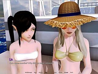 What wild adventures unfold in this harem hotel episode 151?