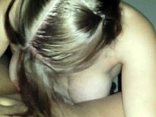 amateur sucking and fucking until orgasm. intriguing contrast between intense pleasure and raw desire