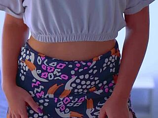 Desi College Girl Sensual Skirt Masturbation Leads to Orgasm!