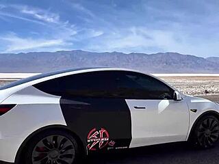 Watch Mt Whitney Downhill Road Cycling XXX Action With Shaved Blonde Babe Taking Creampie!