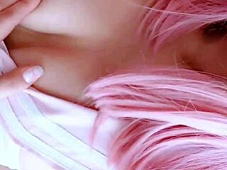 Oh, your big cock penetrates my tight vagina until you cum inside!