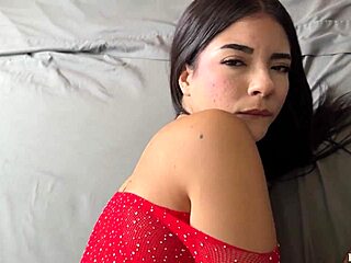 Hey, you loving that dick pounding all your tight holes, horny Colombian? Getting creampie in ass and pussy?