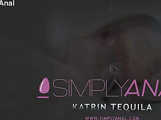 teen anal sex for anal loving blonde katrin tequila with ass fucking doggystyle gaping cum in mouth!