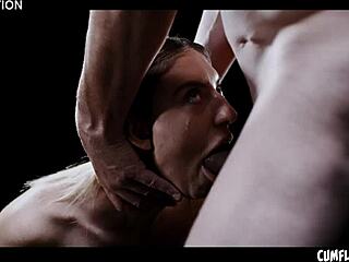 Horny Fanta Sie Begs Steve for More Cumflation After Dripping Cumshot and Creampie Action