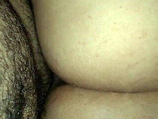 he thrusts deeply into the hot woman's pussy and ass