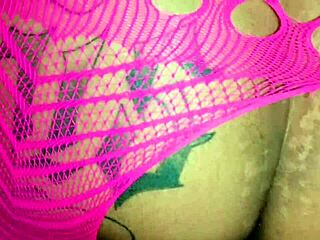 Neighbor licks my clit on all fours making me squirt sideways