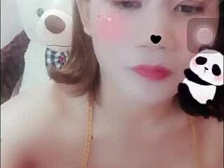 Bigo Show Features Sexy Asian Babe With Big Tits In Hot Webcam Action