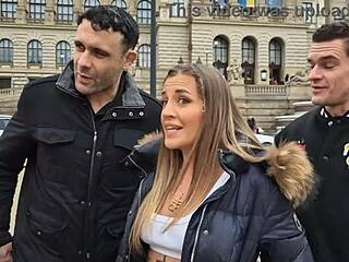 dap goes wet silvia dellai intense non-stop double anal cum swallowing action