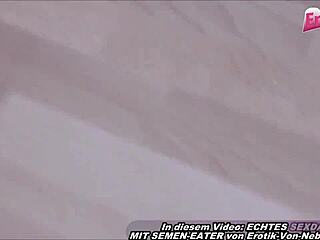 deutsches normales mädchen tries first time homemade action with big cock and gets so wet 😏