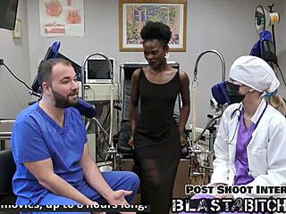 rina arems shaved pussy fucked in hospital with nurse gloves and jizz blast