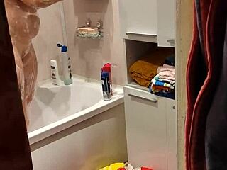 Caught Roommate In Bathroom Shower