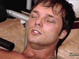 Oh yeah, this big tits milf brunette is getting hard fast banging in the gym group session!