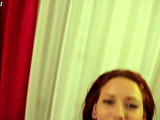 purebj brunette lily sucks big cock like a girlfriend in pov with natural tits