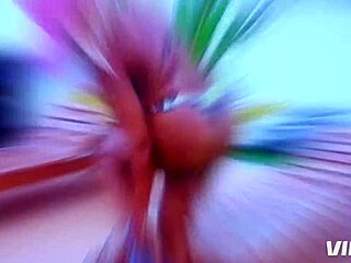 Pretty ebony beauty with huge tits enjoys romantic encounter with monster black cock in juicy pussy.