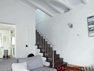 Untie This Petite Teen for Intense Sucking and Rough Fucking!