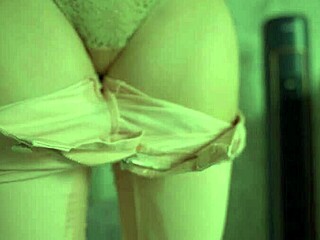 I'm so desperate as female holding pee until I soak my jeans in this homemade video for free