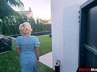 Pervymother - classy woman gives her friend a visual orgasm by stripping - sfw