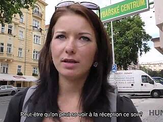 hunt4k tells story of young european couple needing cash so teen pickup leads to public outdoor fucking for money