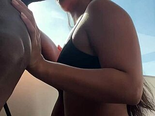 omg this cute brazilian teen licks and sucks big black cock for her first interracial facial! 😍🍆💦