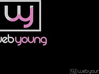 So Teenie Marley Brinx and Kylie Nicole are just casually licking each other's wet pussies until they orgasm.