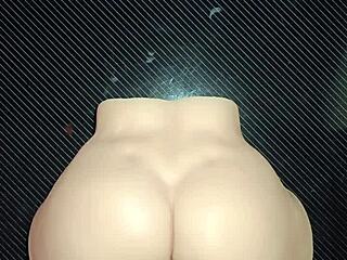 Pounding Candy's Tight Ass Hard In Doggy Style With Creampie Finish